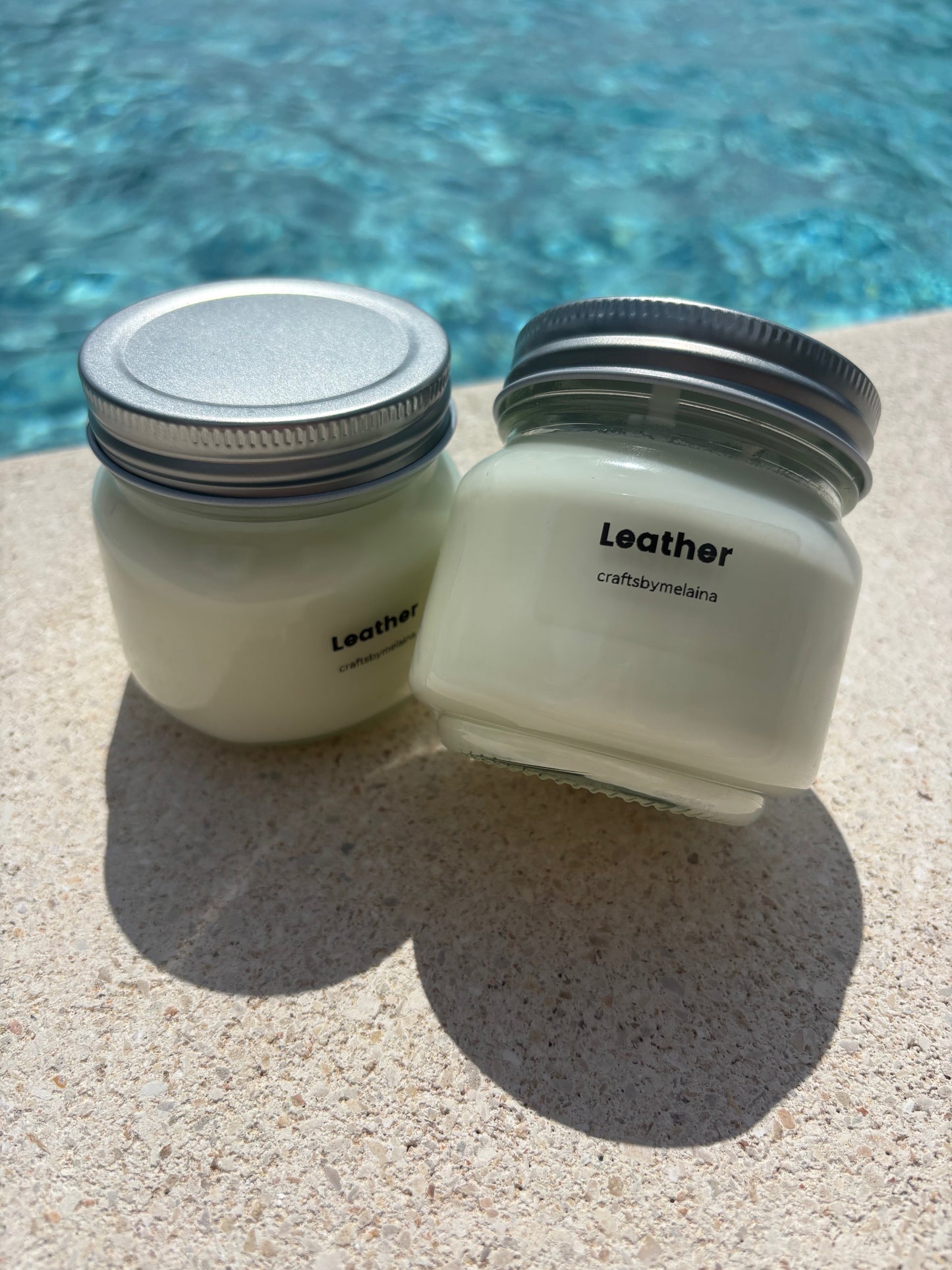 Leather Scented Candle