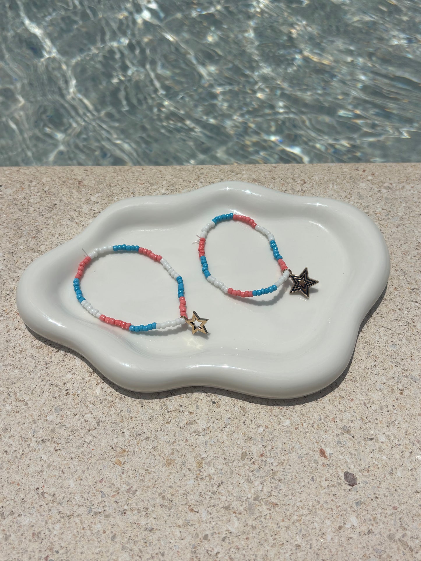 Fourth Of July Bracelet Set