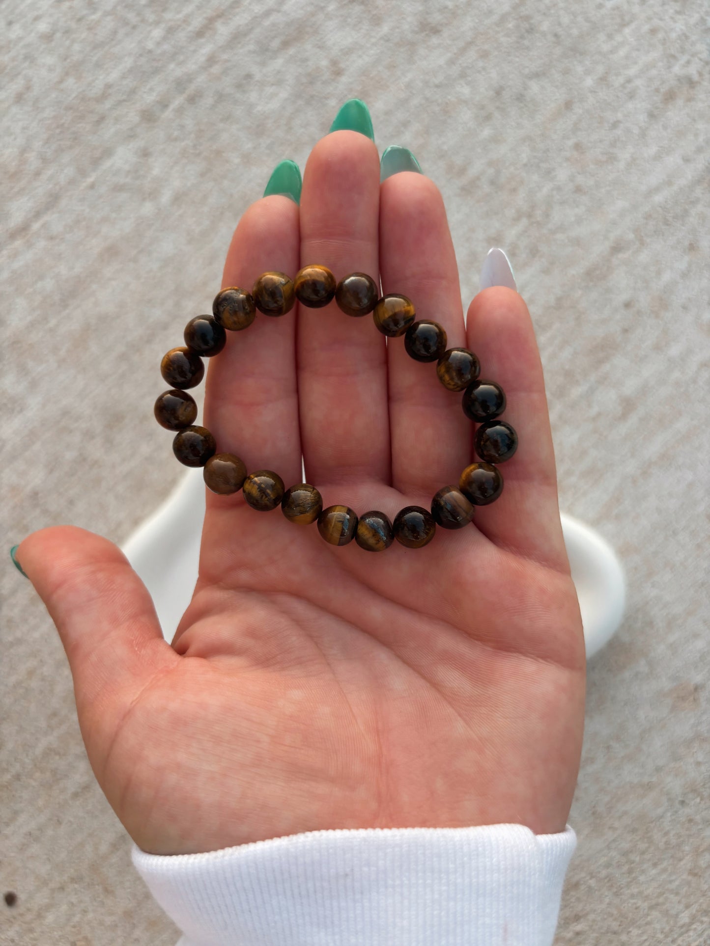 Men’s Tiger Eye Marble Bracelet