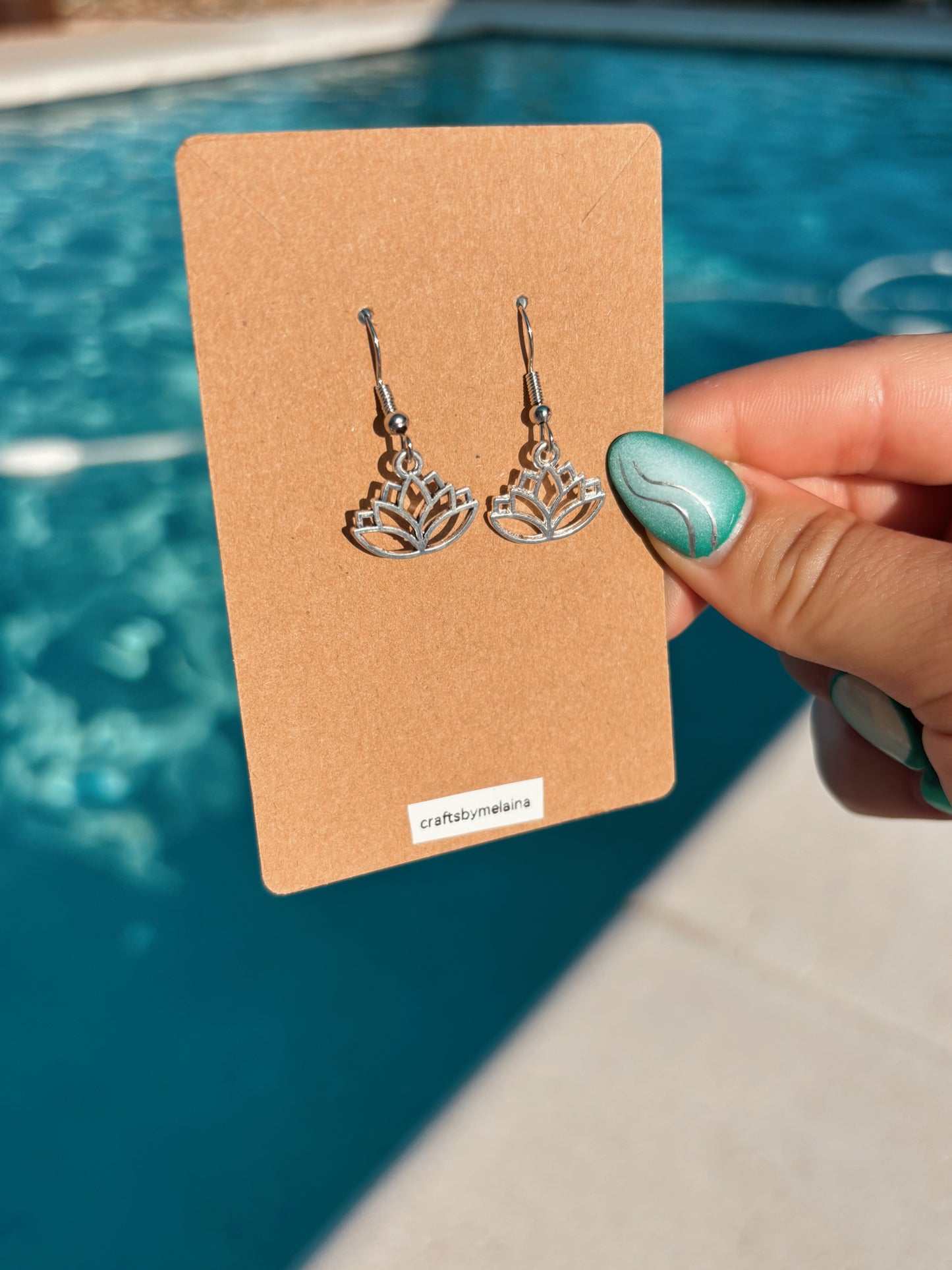 Silver Leaf Earrings