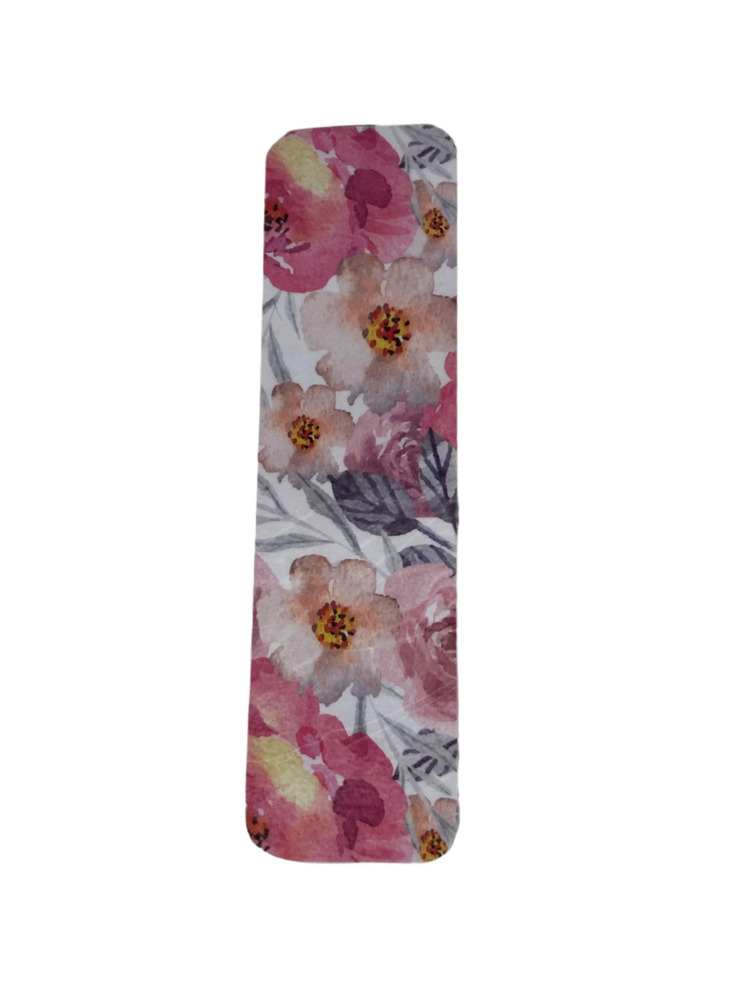 Pink Flowered Bookmark