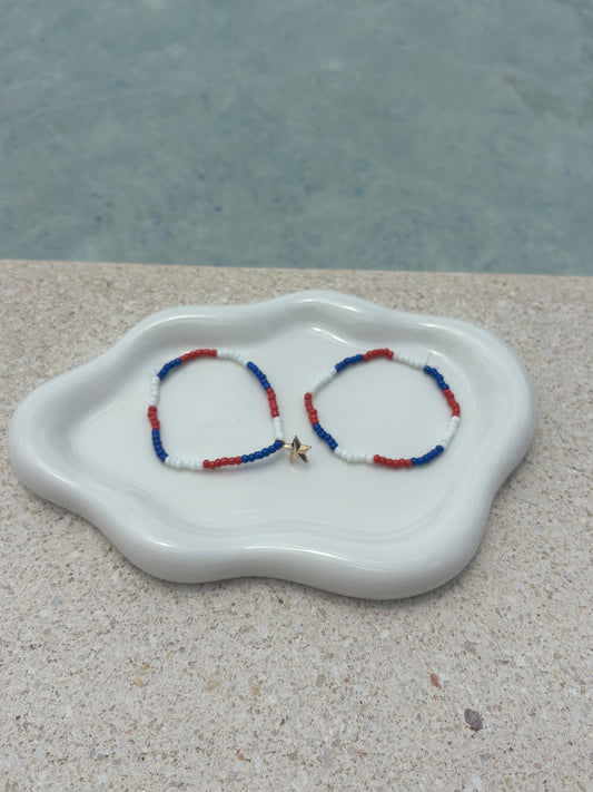 Fourth Of July Bracelet Set