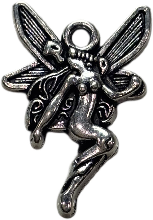 Silver Fairy Charm
