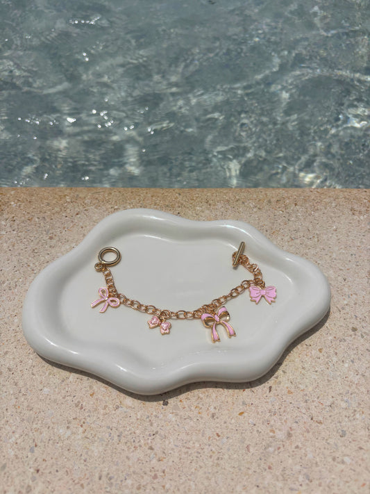 Bow Charm Bracelet