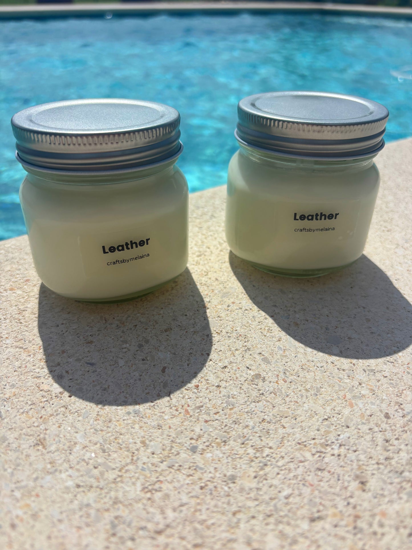 Leather Scented Candle