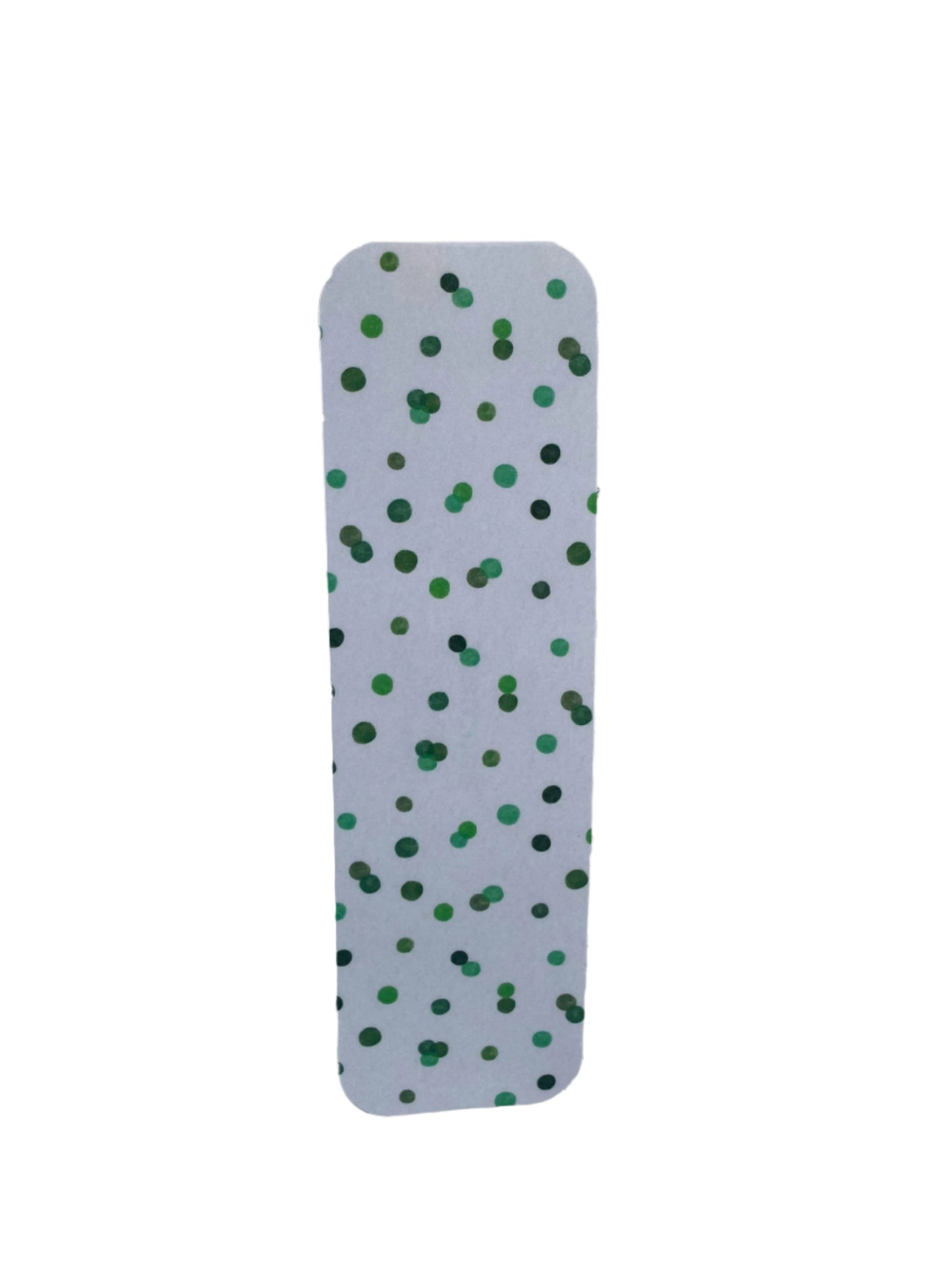 Green Polkadot Bookmark