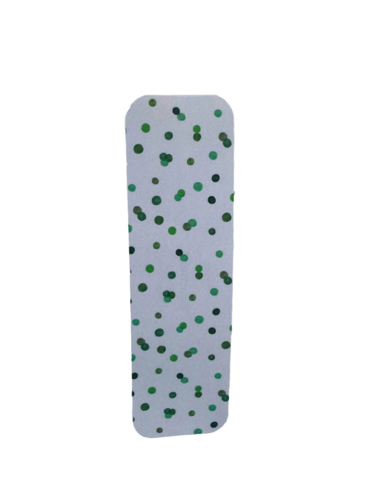 Green Polkadot Bookmark