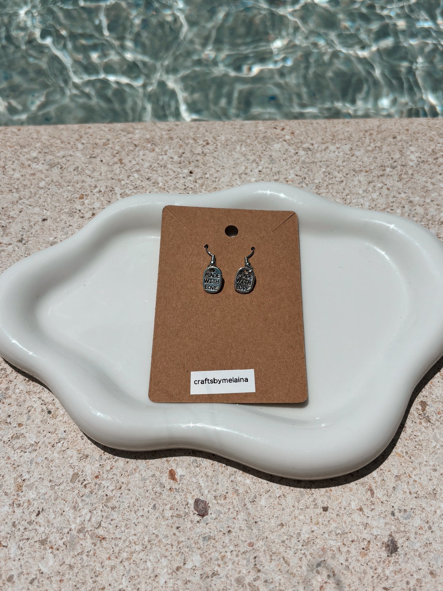 “Made With Love” Earrings