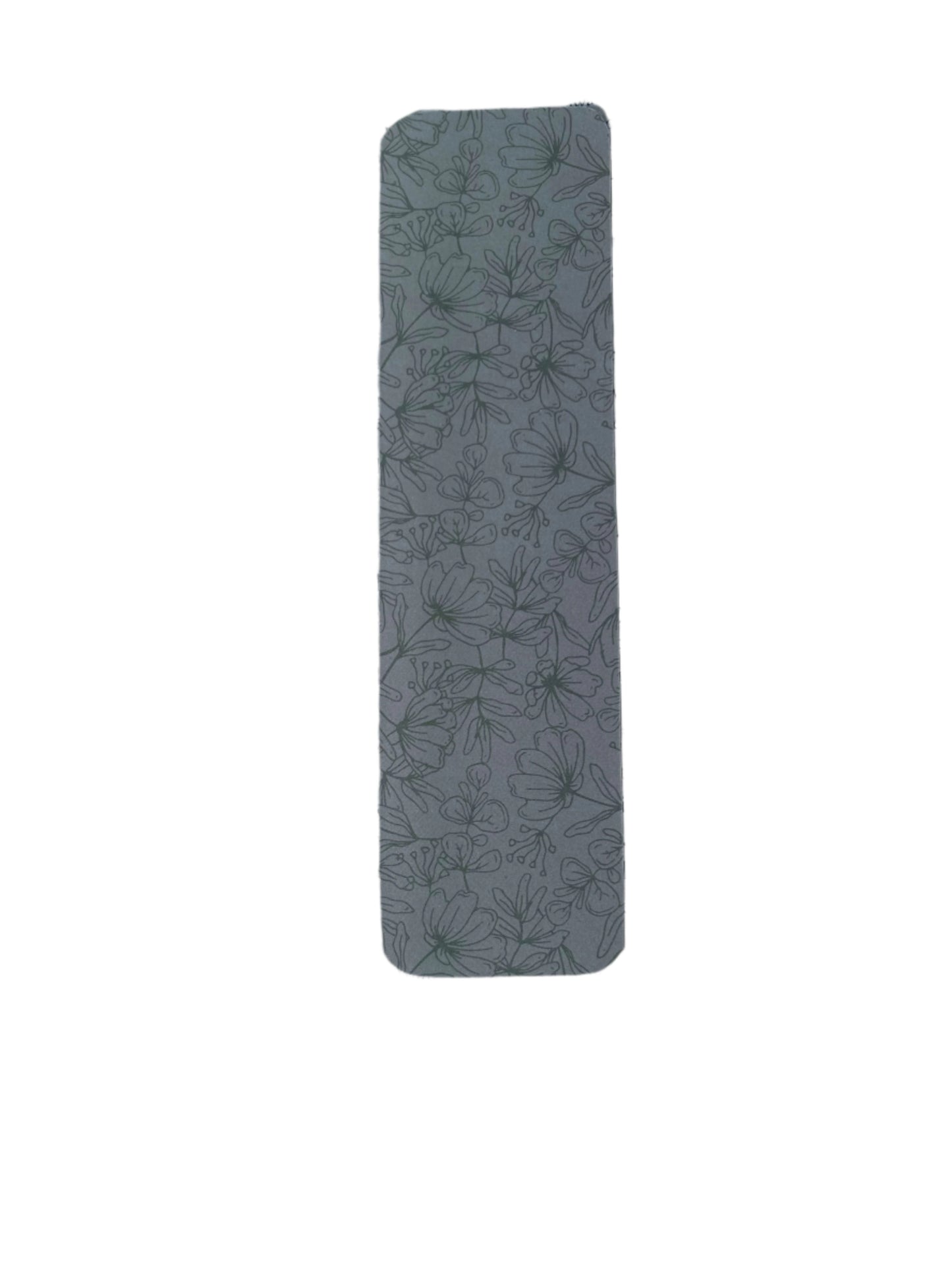 Green Floral Bookmark