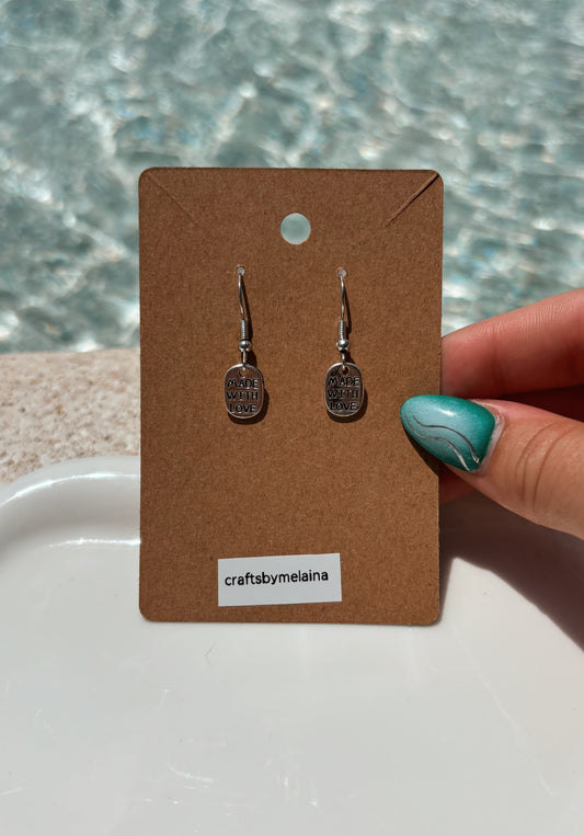 “Made With Love” Earrings